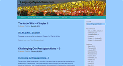 Desktop Screenshot of languagesymbolism.com